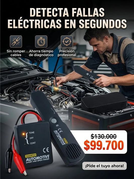 "BuscaFallas Pro: Diagnóstico total sin desarmar + lonchera para guardar gratis"